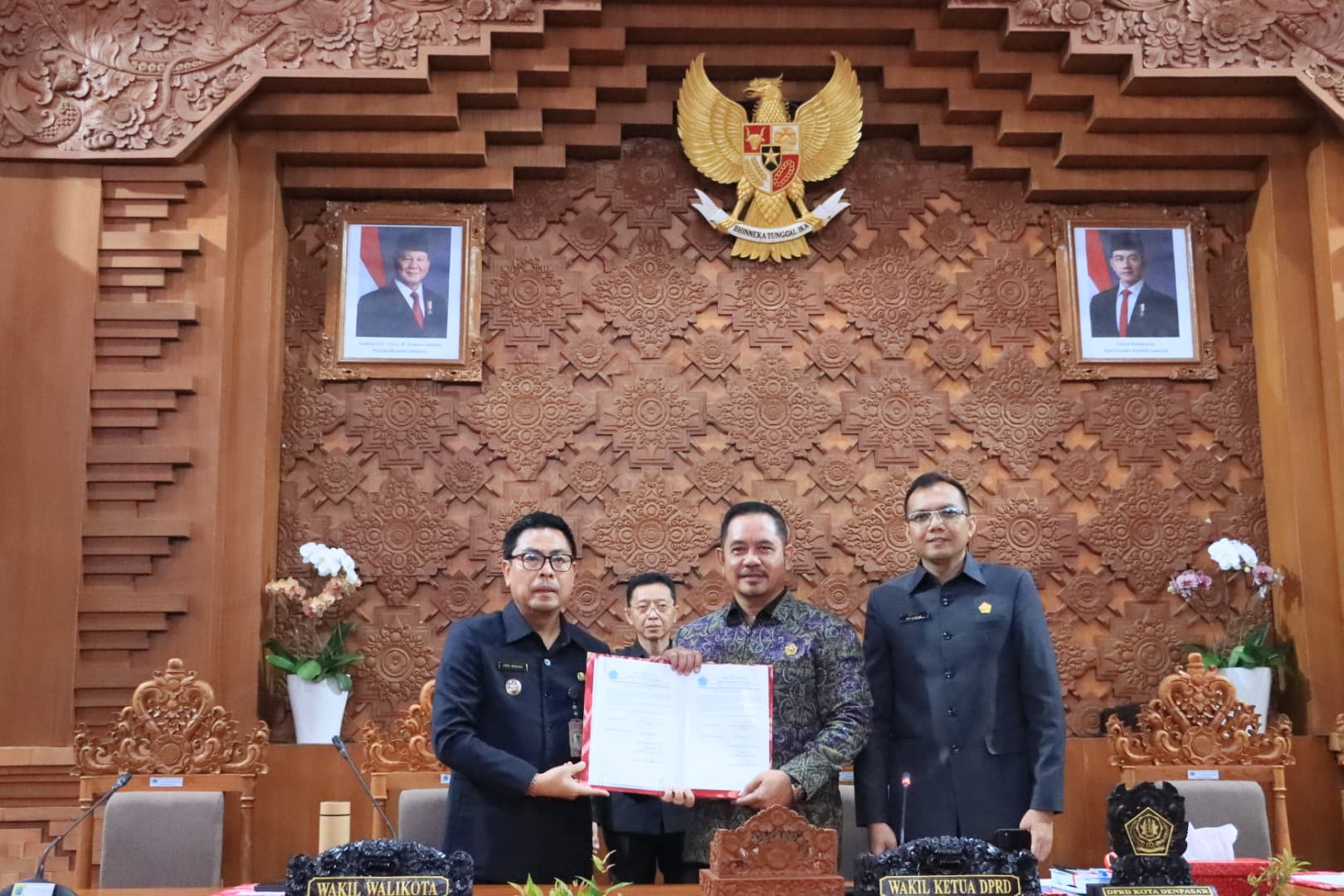 Rapat Paripurna Ke-8 Masa Persidangan I DPRD Denpasar, Walikota Sampaikan LKPJ 2024
