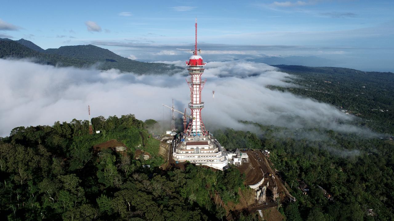 Persoalan Komunikasi-TV Digital Tuntas Ditangan Koster, Turyapada Tower Hadirkan Saluran Jernih dan Jangkauan Luas