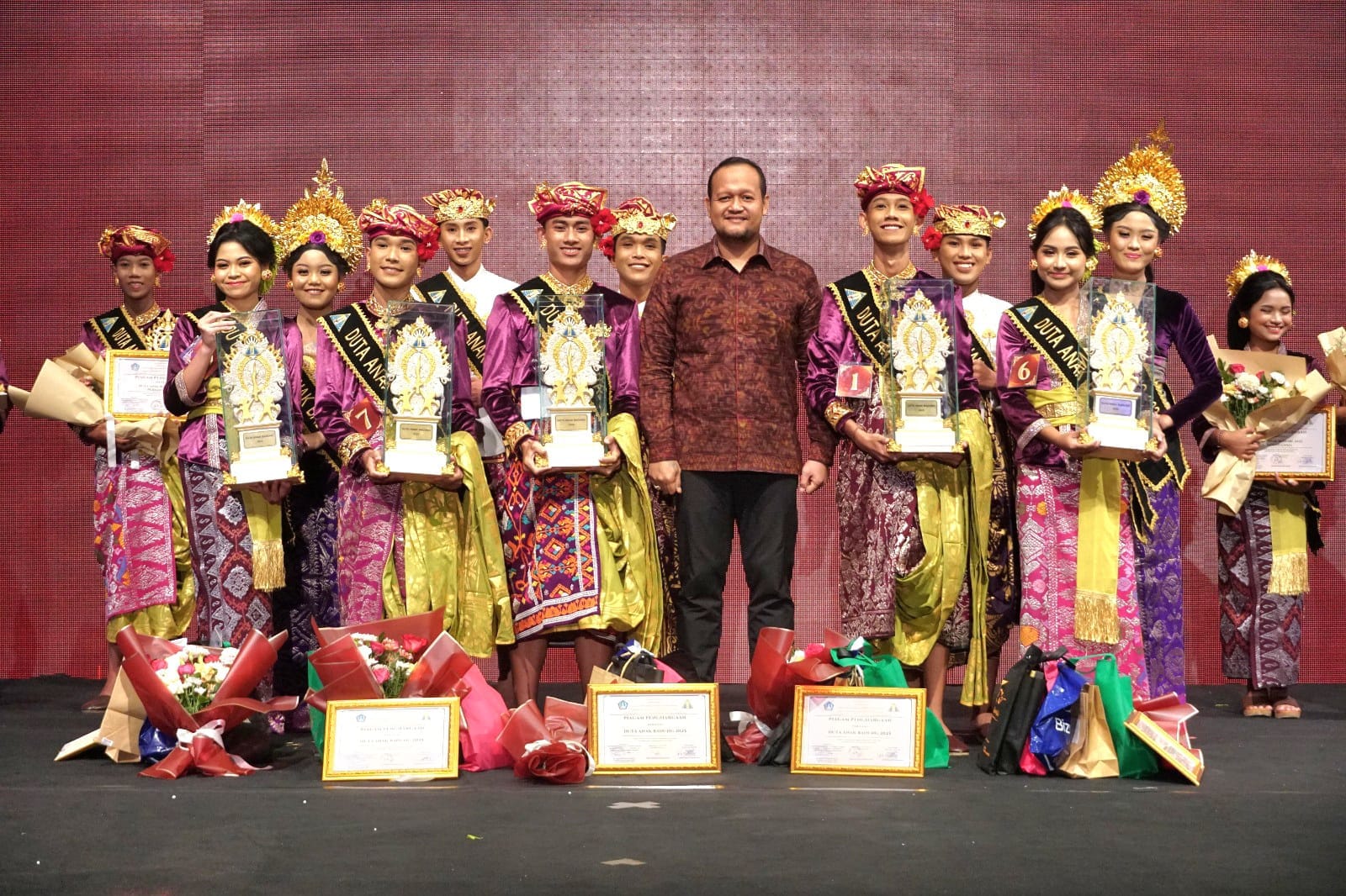 Wabup Bagus Alit Sucipta Hadiri Puncak Final Pemilihan Duta Anak Badung 2025