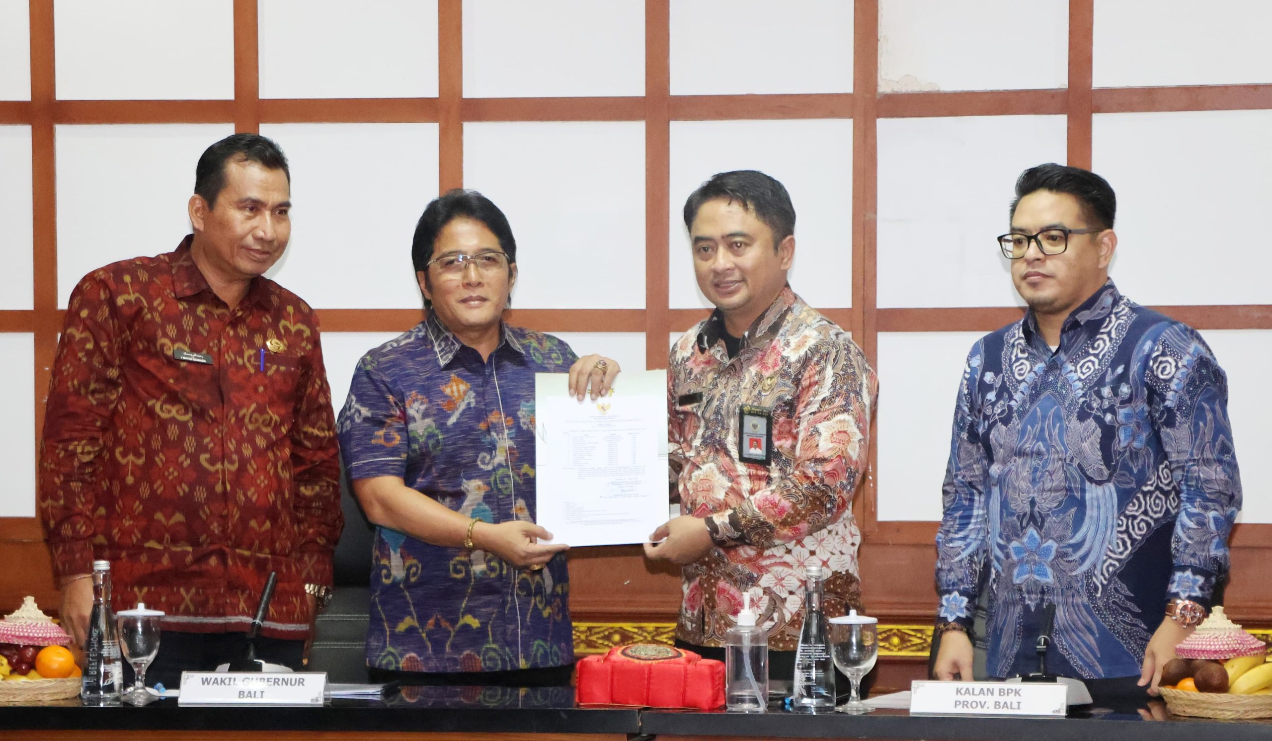 Wagub Giri Prasta: Pemprov Bali Tetap Berkomitmen Tinggi Perbaikan Pengelolaan Keuangan dan Aset Daerah