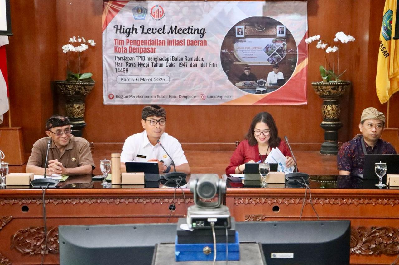 Jelang Hari Suci Nyepi, Wawali Arya Wibawa Minta Jaga Stabilitas Harga dan Inflasi