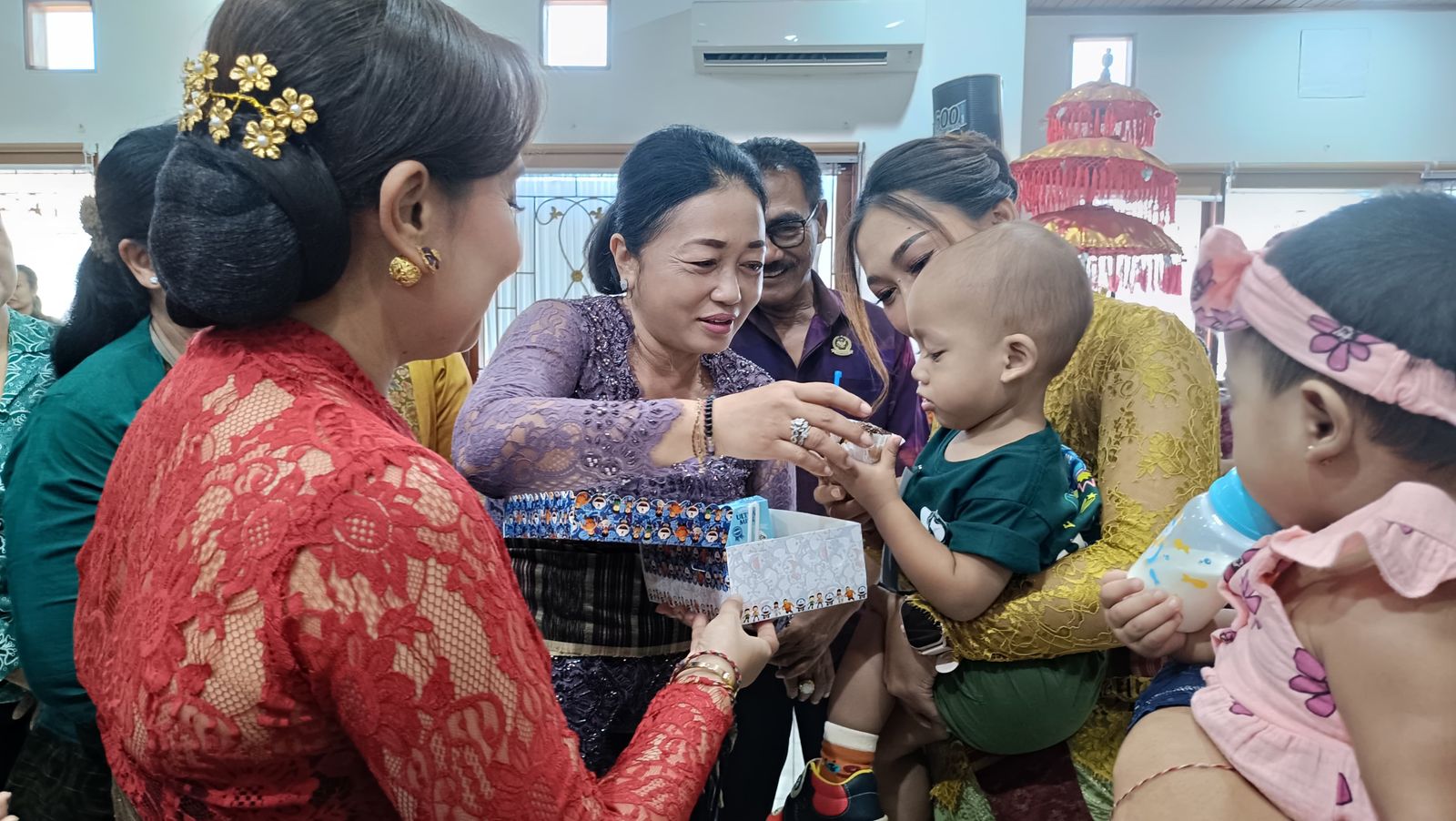 Peringati Hari Kartini, Ny. Antari Jaya Negara Hadiri Lomba Balita Sehat