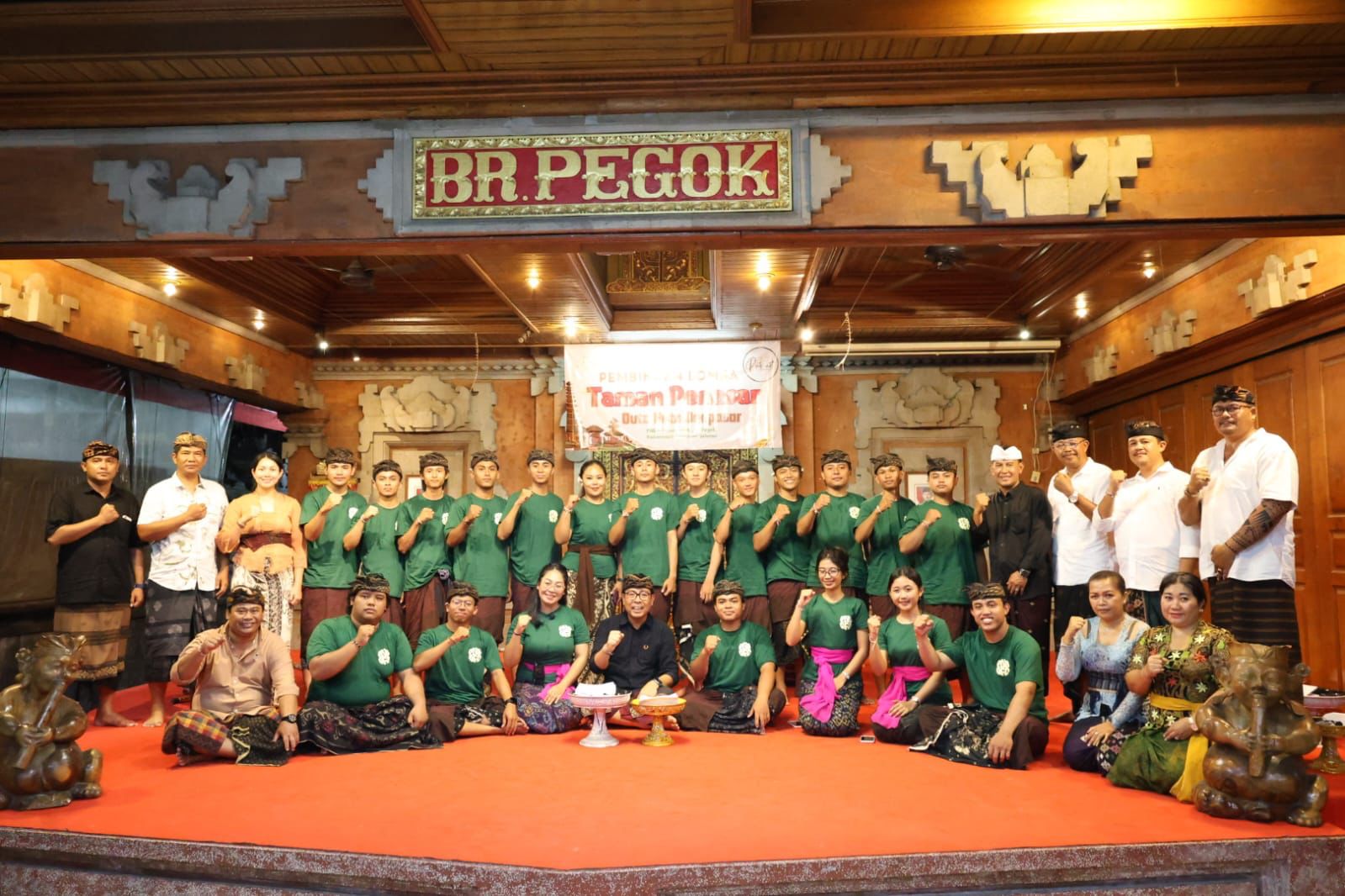 Wawali Arya Winawa Hadiri Pembinaan Seka Taman Panasar PNB Art Community Br. Pegok