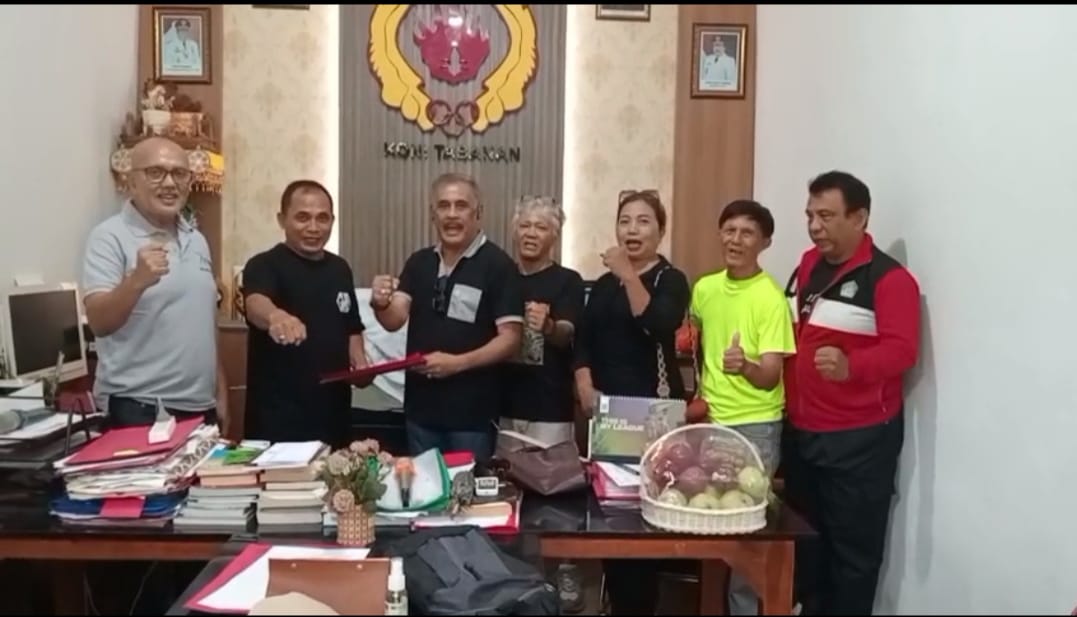 Sambangi KONI Tabanan, FHI Bali Usulkan Jadi Tuan Rumah Kejurprov dan Ekshibisi Porprov Hockey 2025