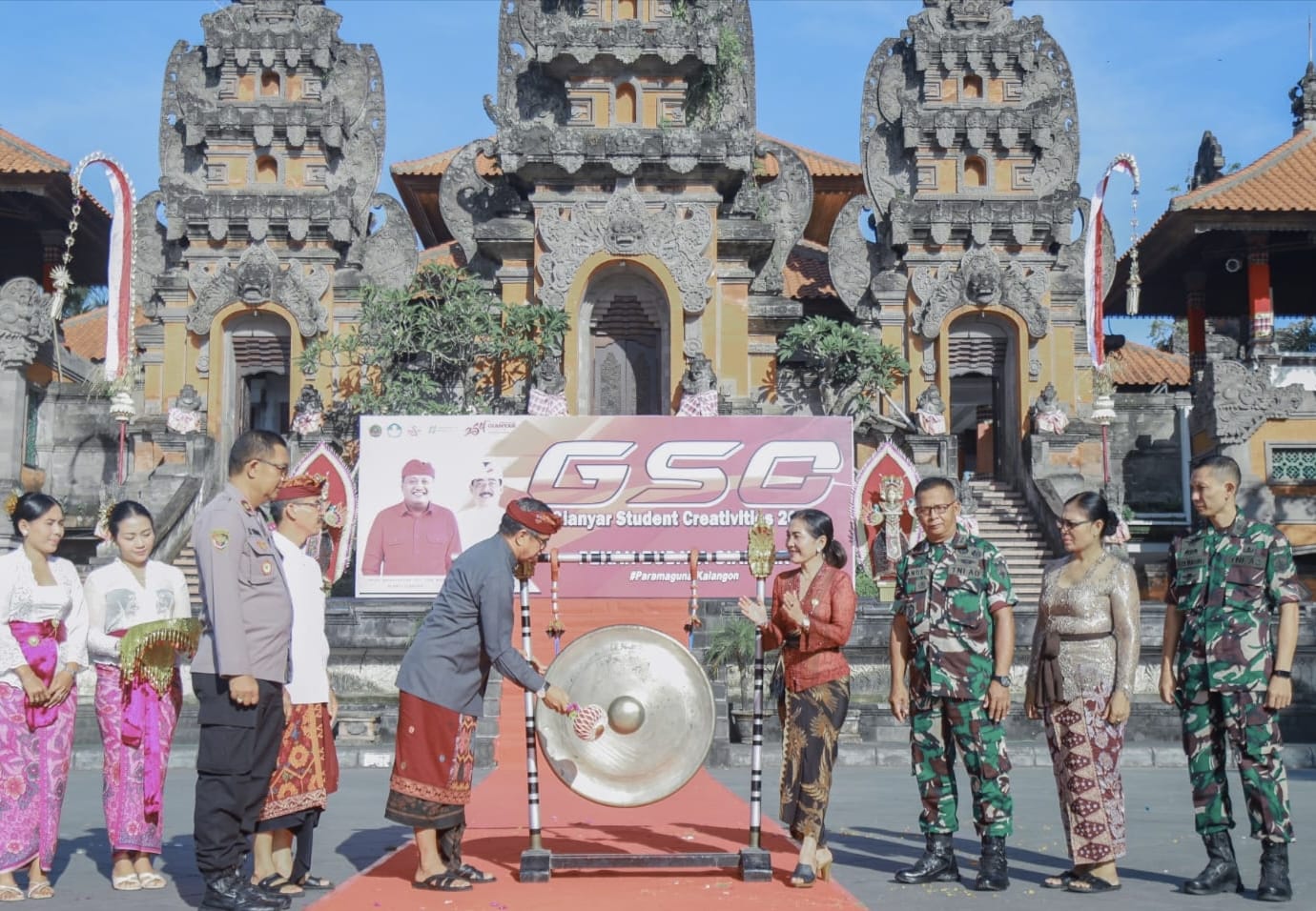 Sekda Gianyar Buka GSC, Dimeriahkan Penampilan Anak-anak TK