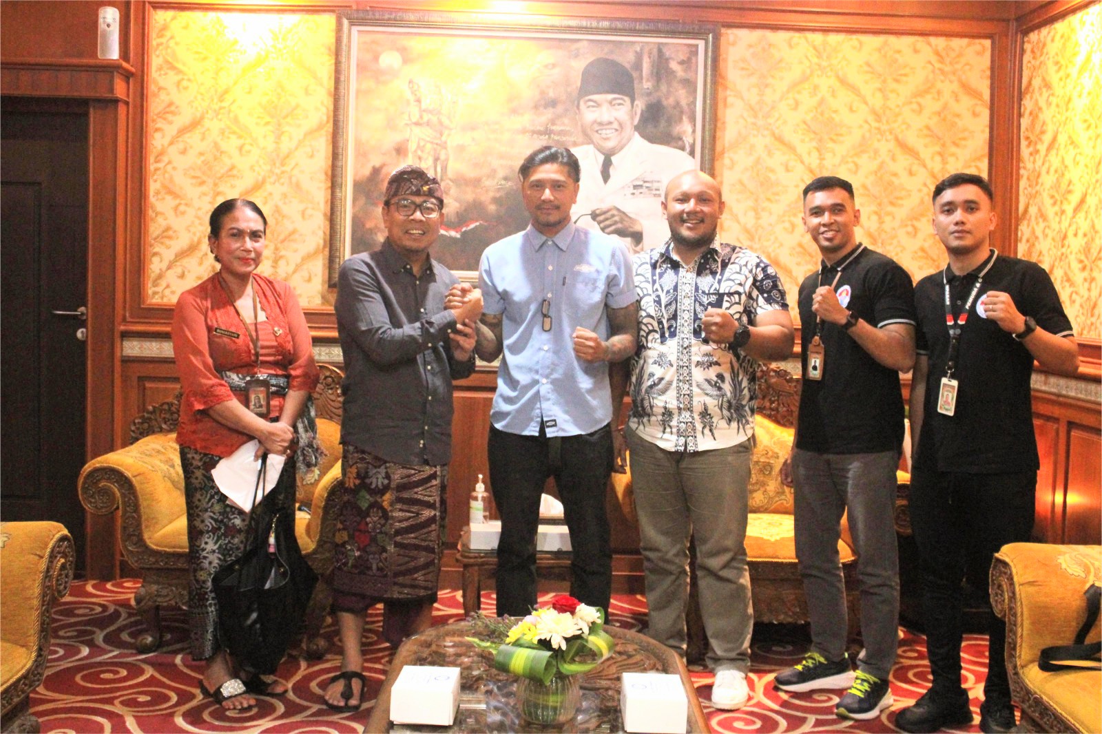 Wawali Arya Wibawa Apresiasi ”Ten Rounds Musik in The Ring”