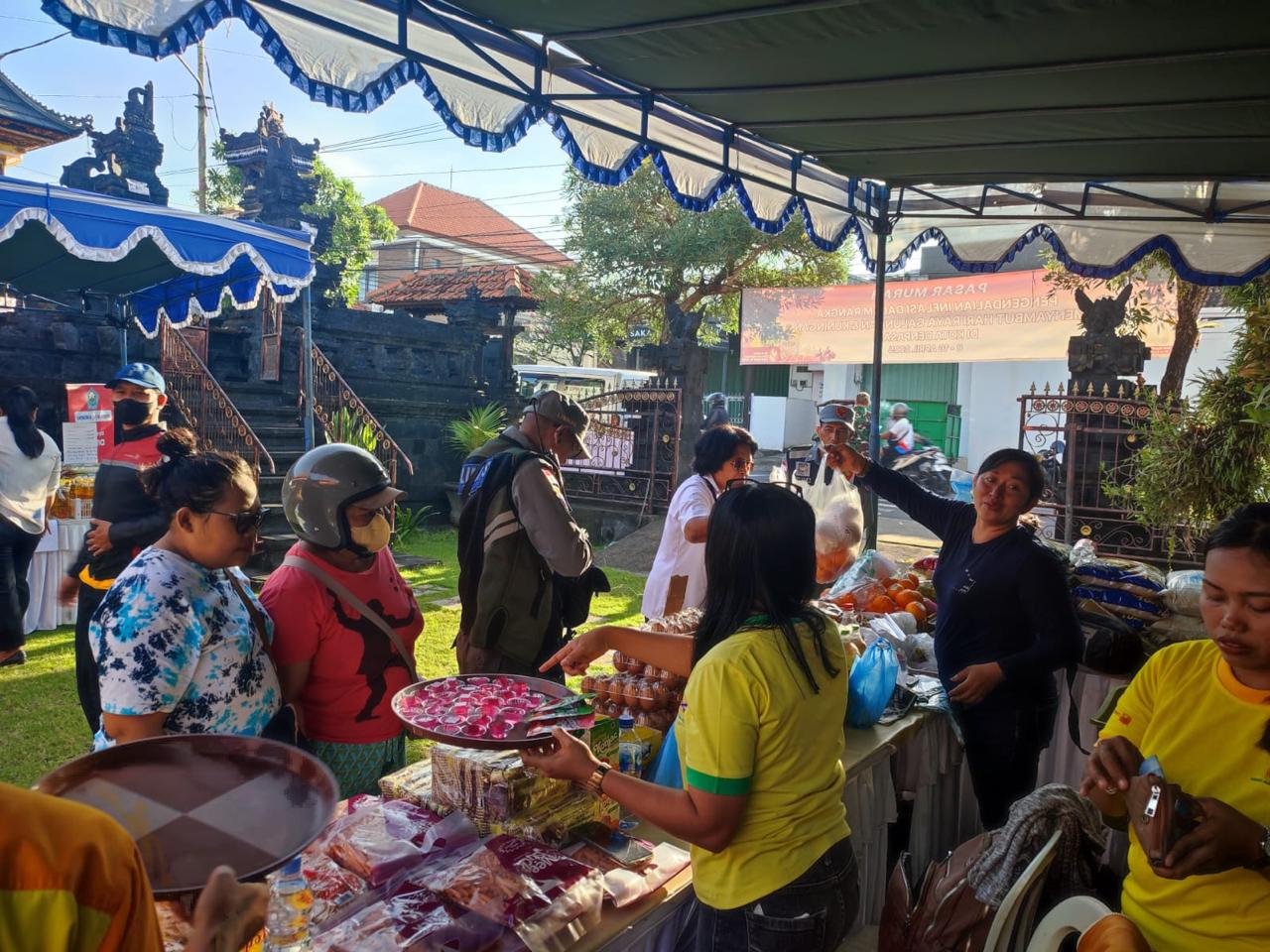 Jelang Galungan dan Kuningan, Pemkot Denpasar Gelar Pasar Murah Sasar Banjar Abian Kapas Kelod