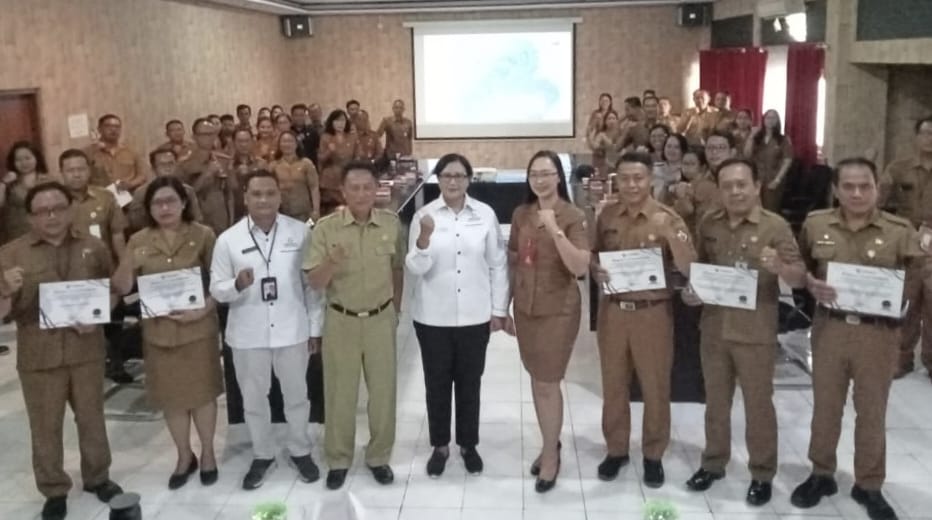 Asistensi Ombudsman RI di Kabupen Bangli dan Penyerahan Penghargaan Kepada 6 Perangkat Daerah