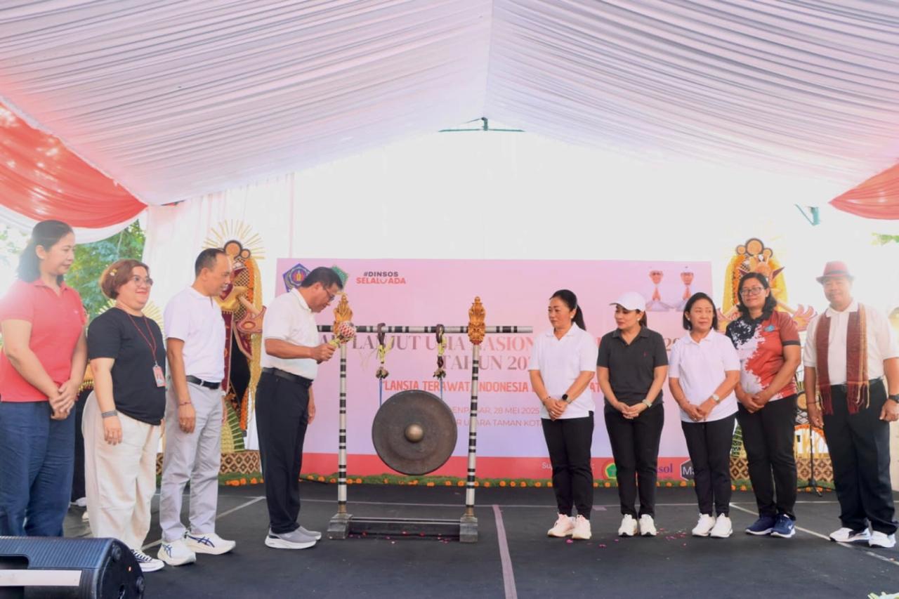 Libatkan Kreativitas Lansia, Pemkot Denpasar Peringati HLUN 2025