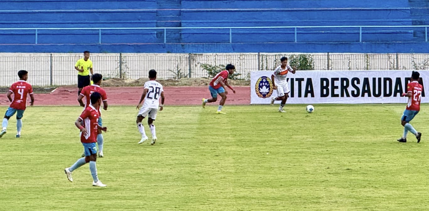 Babak 16 Besar Liga 4 Indonesia, Perseden Denpasar Tumbangkan Persikoba Malang 1-0