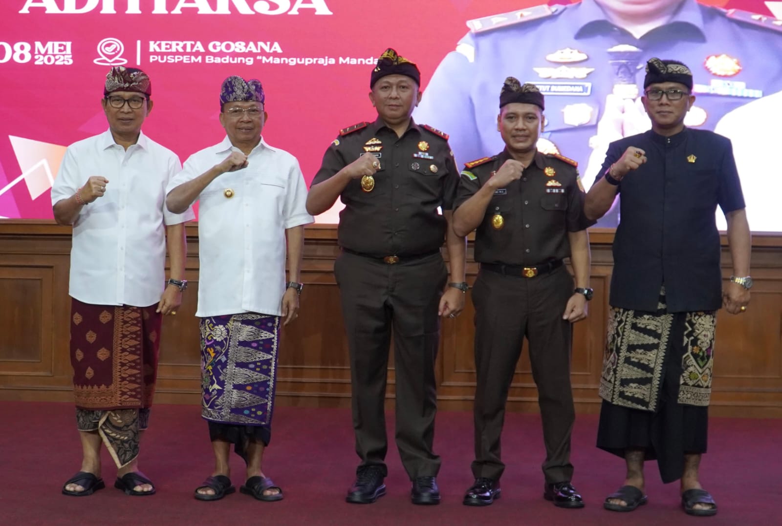 Deklarasi Bersama Gubernur Koster, Kapolda, Pangdam IX Udayana dan Kajati Bali Hadapi Premanisme Berkedok Ormas