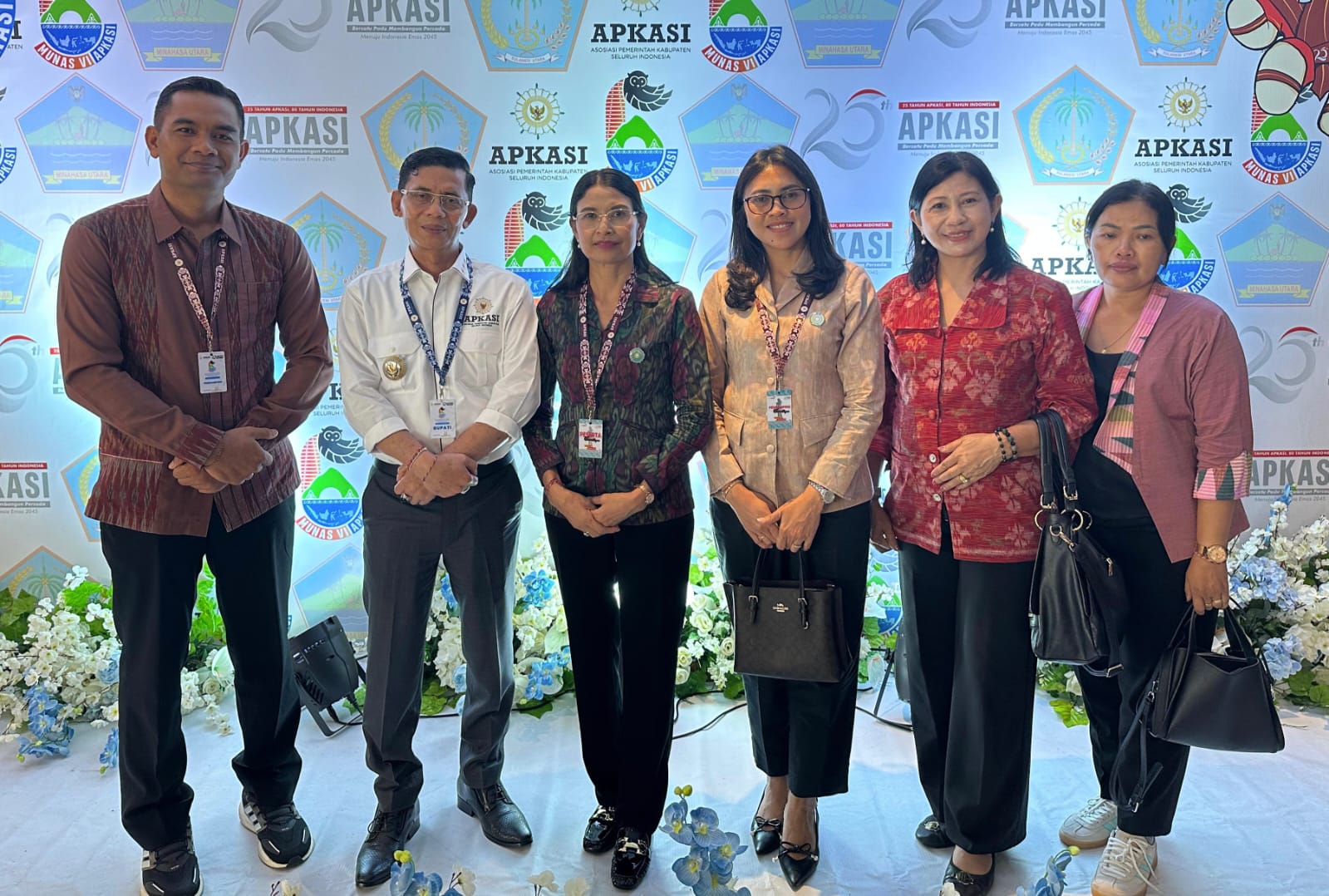 Bupati Satria Hadiri Munas VI dan HUT Ke-25 APKASI di Minahasa Utara