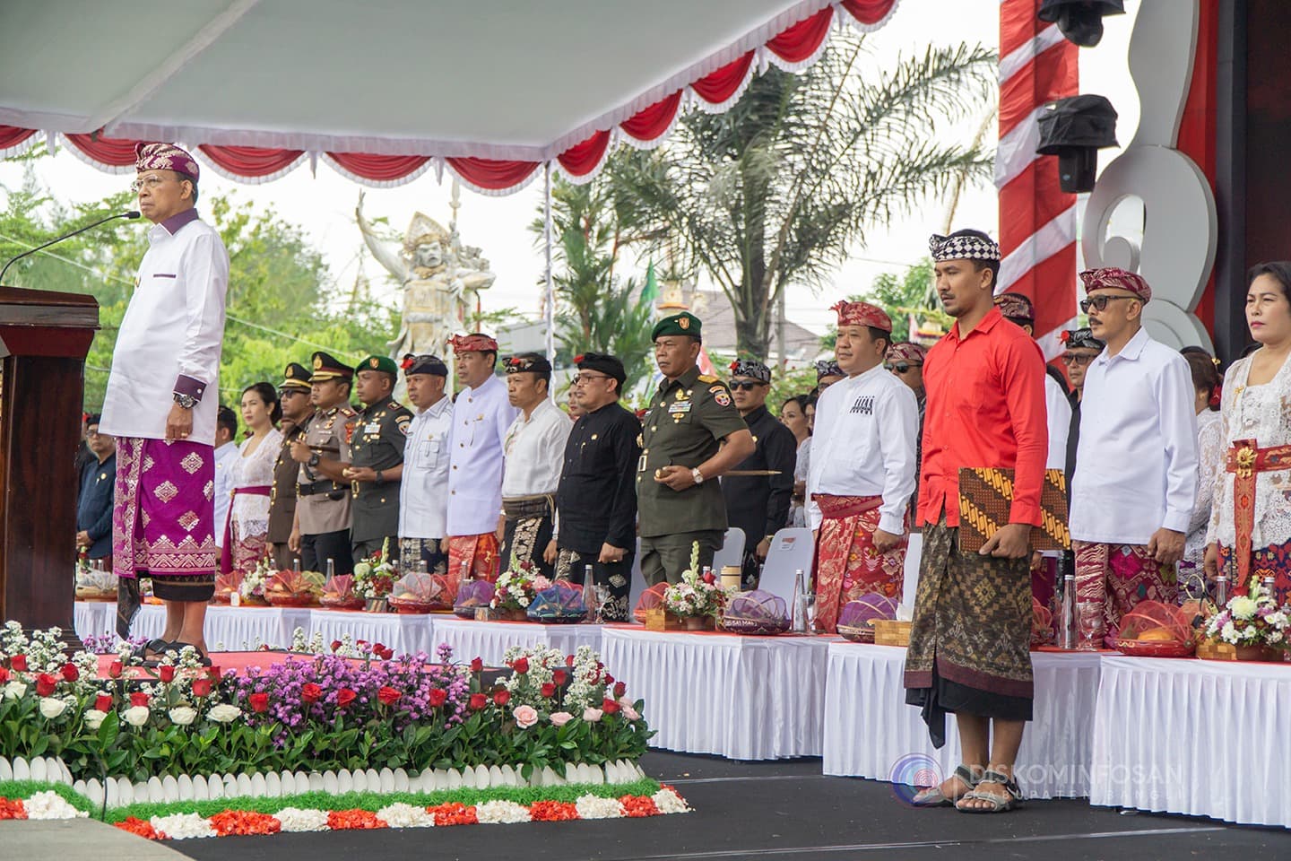 Gubernur Bali Jadi Inspektur Upacara HUT Ke-821 Kota Bangli
