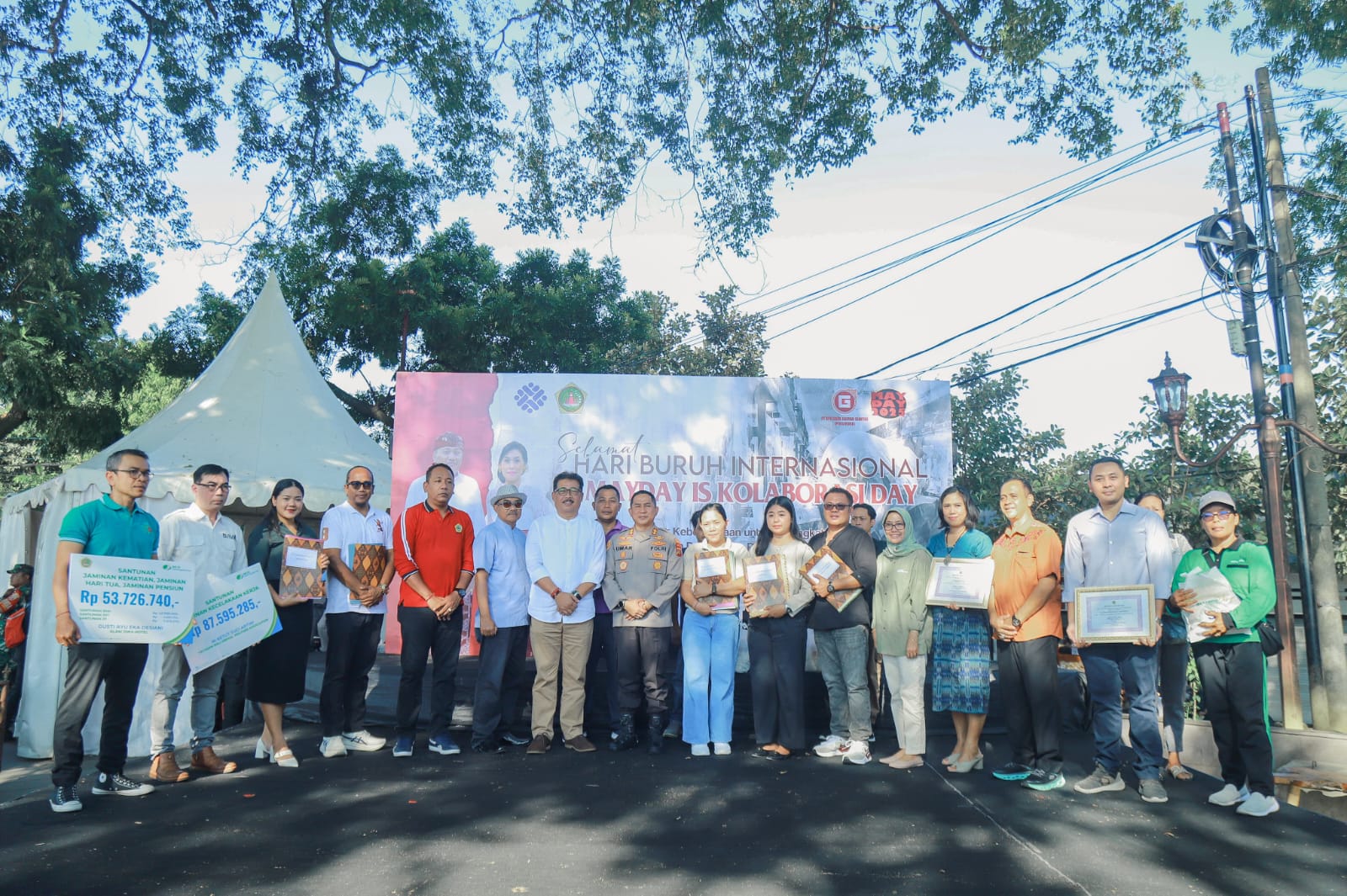 Pemkab Gianyar Peringati Hari Buruh Internasional 2025 Dengan Semangat Kolaborasi