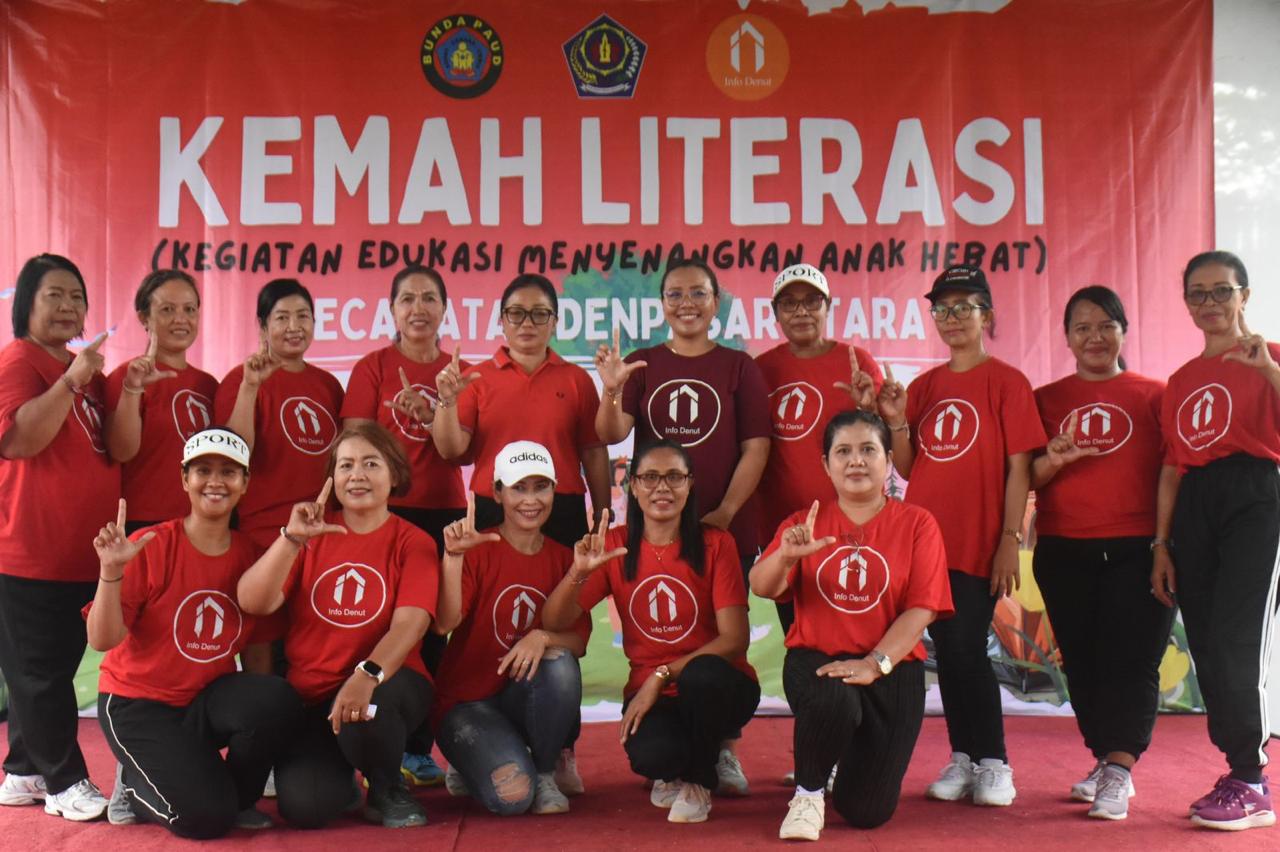 Tutup Kemah Literasi Kecamatan Denut, Bunda Literasi Antari Jaya Negara Beri Apresiasi