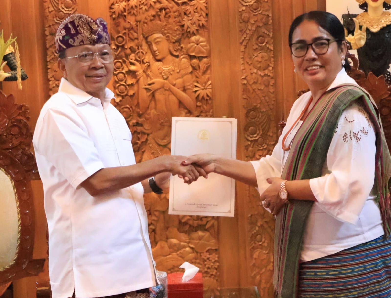 Warga Timor Leste Aman Jalani Aktivitas di Bali, Konjen Carolina Maria Ucapkan Terima Kasih Kepada Gubernur Koster