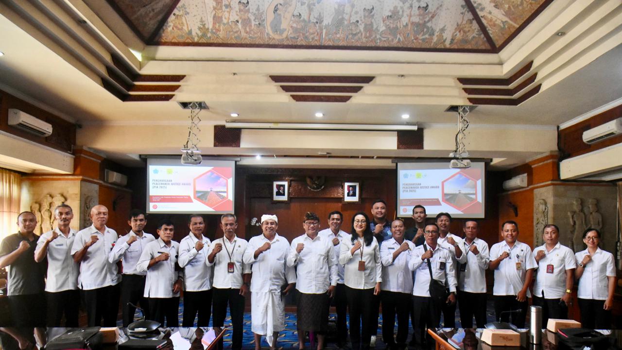 Belasan Perbekel/Lurah Kota Denpasar Siap Ikuti Paralegal Justice Award 2025