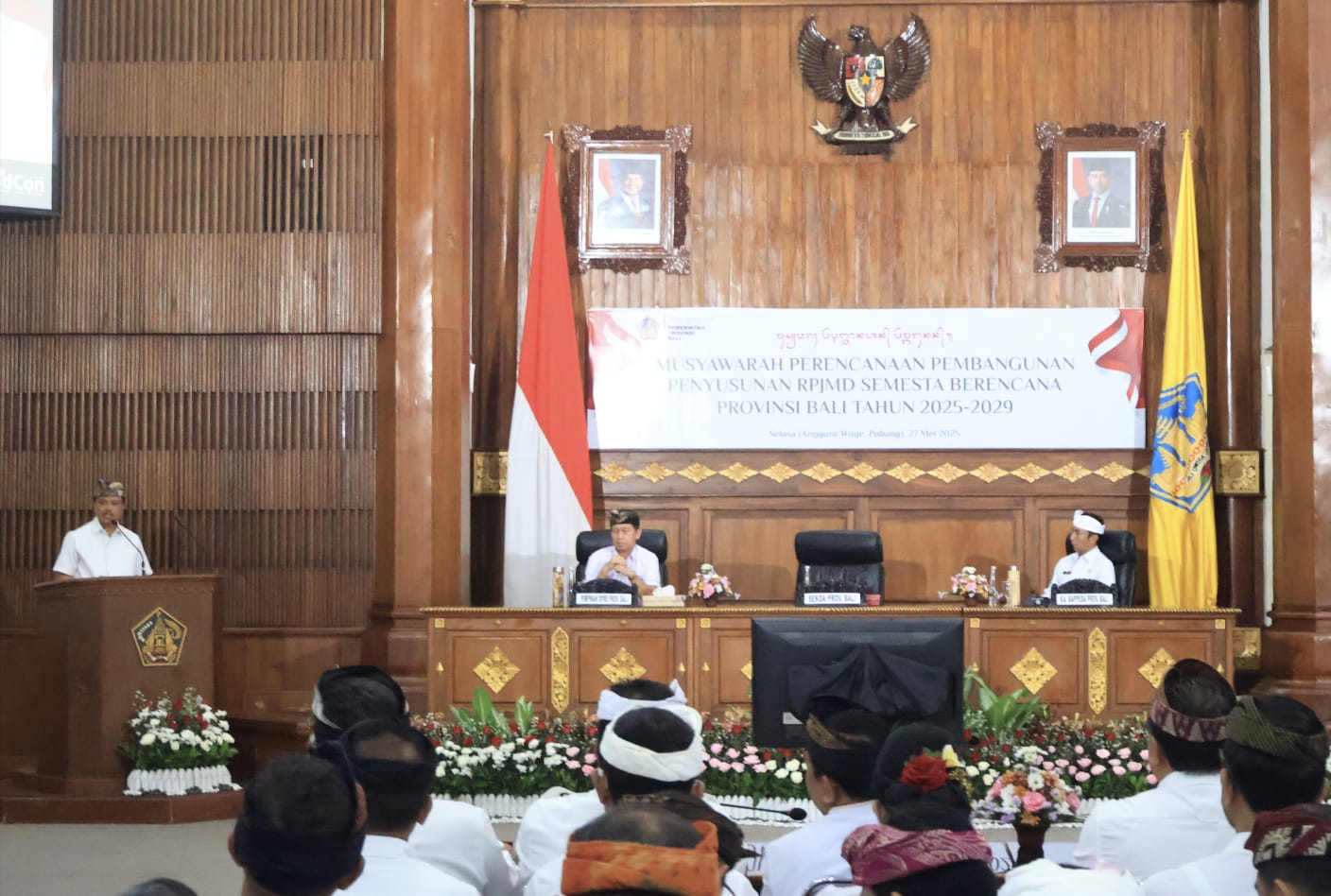Musrenbang RPJMD Provinsi 2025–2029 Jadikan Sumbu Pembangunan Bali Lima Tahun ke Depan