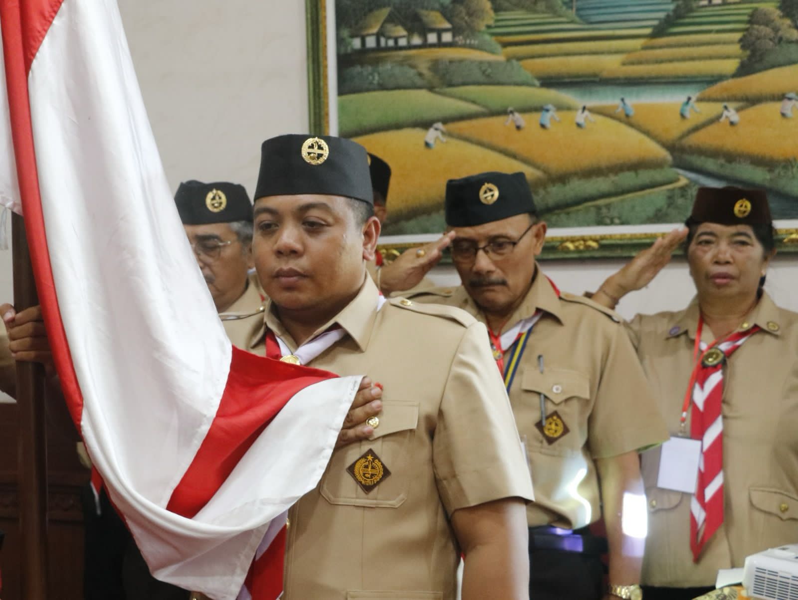 Gusti Bagus Adi Widya Utama Pimpin Kwarcab Pramuka Gianyar