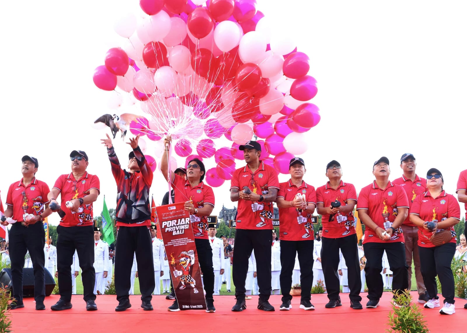 Dibuka Wagub Giri Prasta, Porjar Provinsi Bali Diikuti 8.299 Peserta