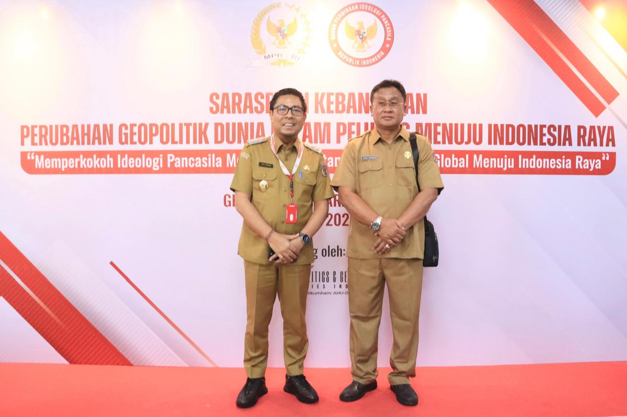 Rumuskan Strategi Sikapi Tantangan Geopolitik, Wawali Arya Wibawa Hadiri Sarasehan Kebangsaan BPIP