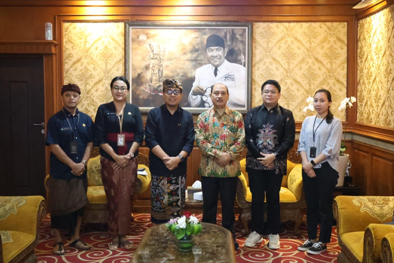 Wawali Arya Wibawa Terima Audiensi Wakil Ketua LPSK RI