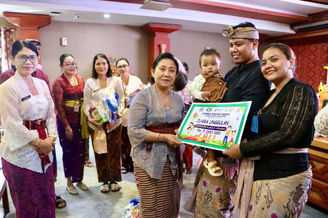 Kuatkan Tumbuh Kembang Anak, Pemkot Denpasar Gelar Lomba Balita Sehat