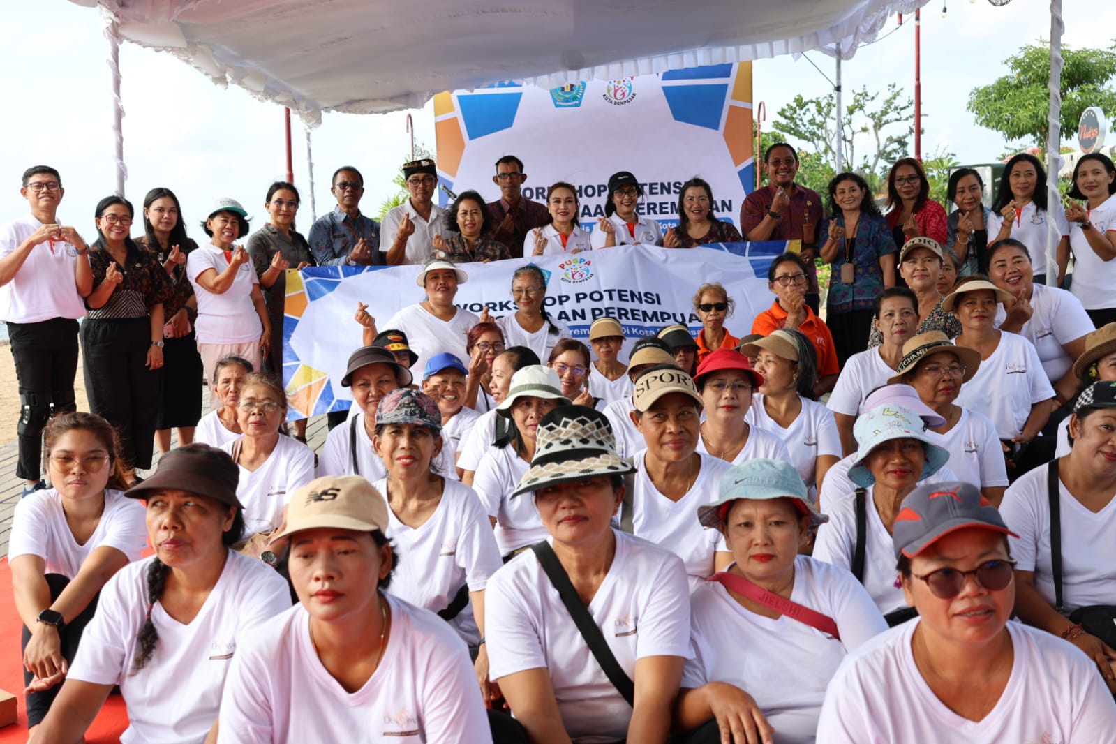 Workshop Kewirausahaan Terapis Perempuan di Pantai Sindhu Sanur Diikuti 40 Peserta