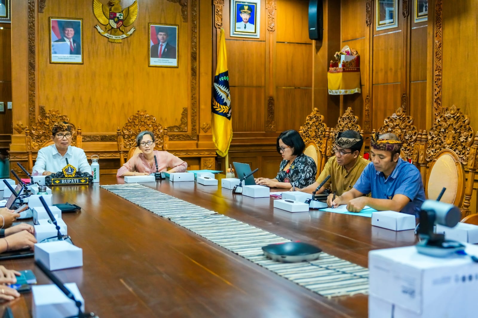 Bahas Rencana Kerjasama Strategis Lintas Negara, Bupati Badung dan Walikota Fujisawa Jepang Gelar Pertemuan Virtual