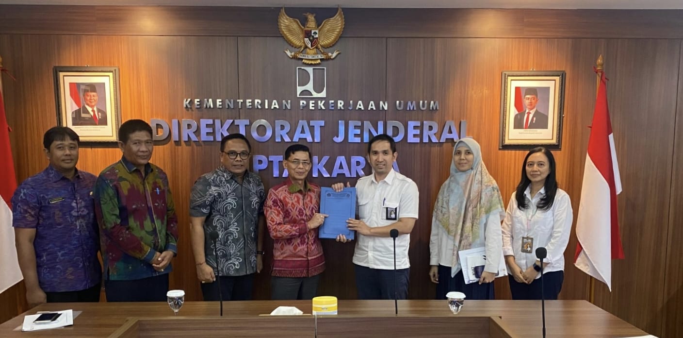 Pemkab Klungkung Sampaikan Usulan Air Minum di Nusa Penida ke Kementerian PUPR