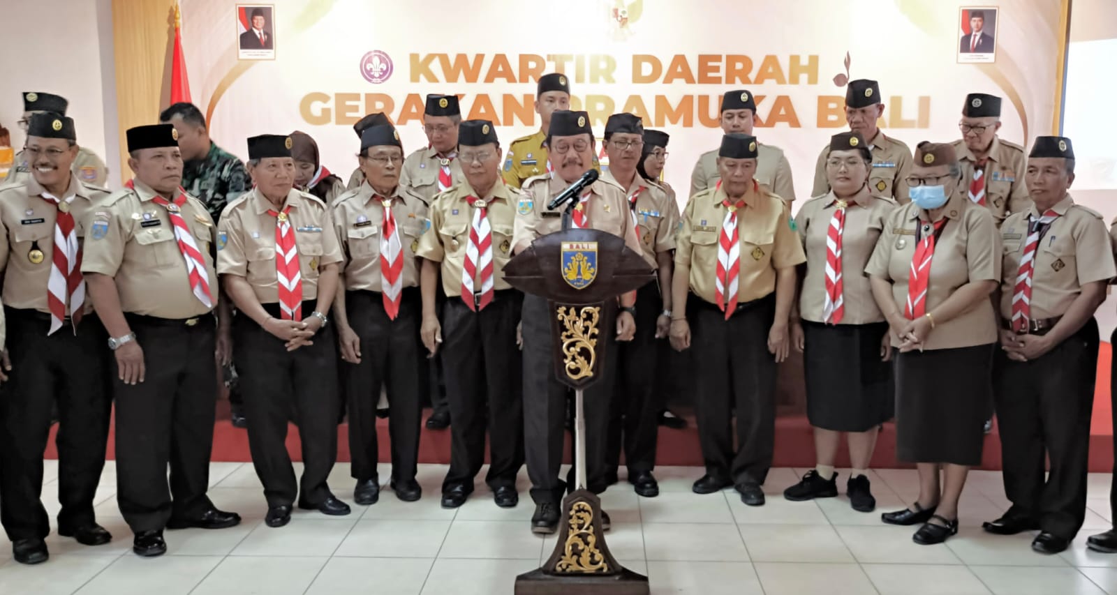 Kwarda Gerakan Pramuka Bali Dukung Pengelolaan Sampah Berbasis Sumber