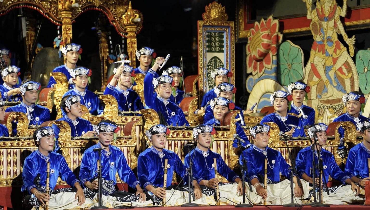 Seka Gong Kebyar Anak-anak Panji Gita Semara Budaga Tampil Memukau di PKB