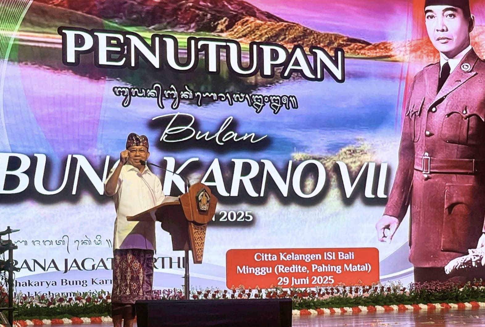 Tutup Bulan Bung Karno VII 2025, Gubernur Koster: Jas Merah dan Bung Karno Milik Bangsa Indonesia