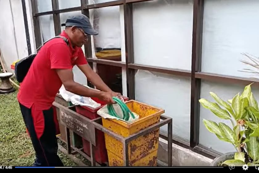 Teba Modern Solusi Tangani Sampah Organik di Bangli
