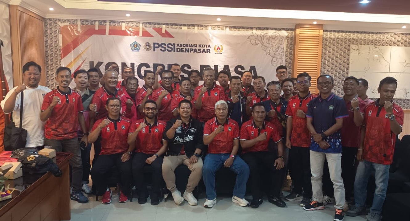 Kongres Biasa Askot PSSI Denpasar Bahas Sejumlah Agenda Penting 2025