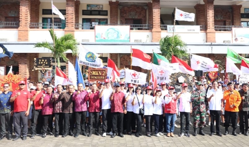 Ratusan Perserta Ikuti Jumbara Ke-3 PMR dan PMI Kota Denpasar, Bidik Tiket ke Provinsi Bali