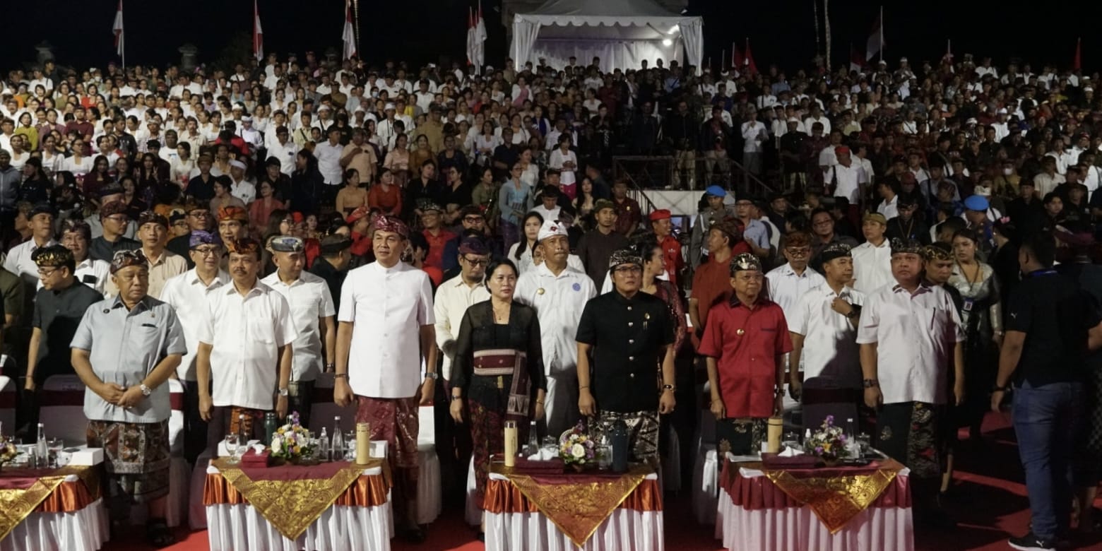 Ribuan Pelajar dan Mahasiswa Antusias Saksikan Gubernur Bali Buka Bulan Bung Karno VII, Siap Ikuti Berbagai Lomba
