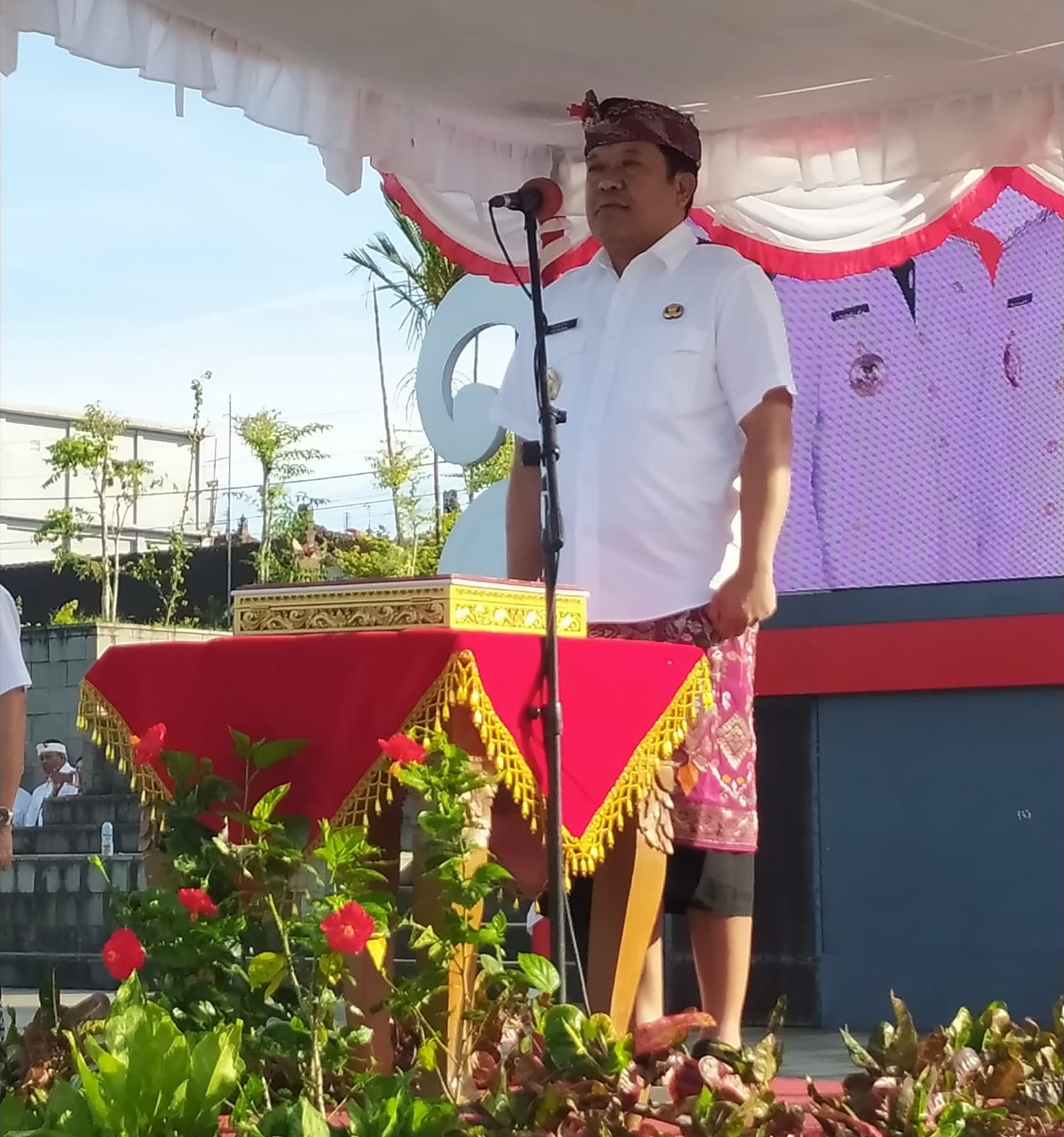 Bupati Sedana Arta Pimpin Upacara Peringatan Hari Lahir Pancasila