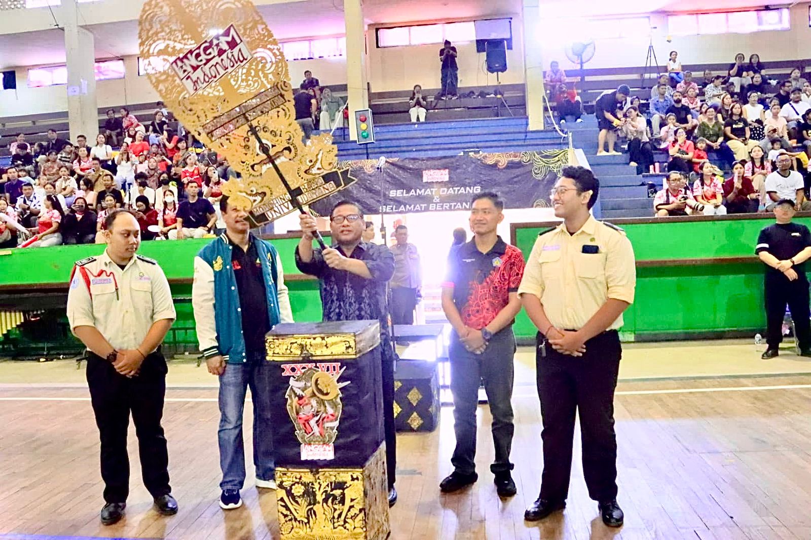 Sekda Alit Wiradana Buka Lomba Marching Band Divisi TK, Langgam Indonesia Jadi Bagian Penguatan SDM