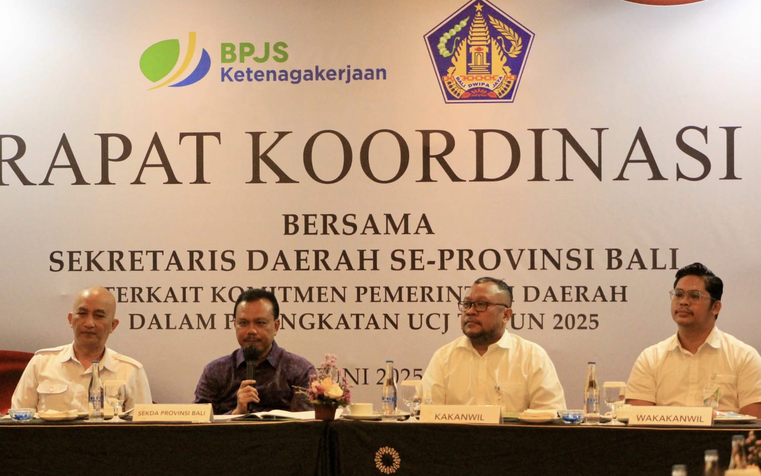 Tingkatkan Target UCJ, Sekda Dewa Indra Dorong Pemangku Kepentingan Buka Opsi Non Fiskal