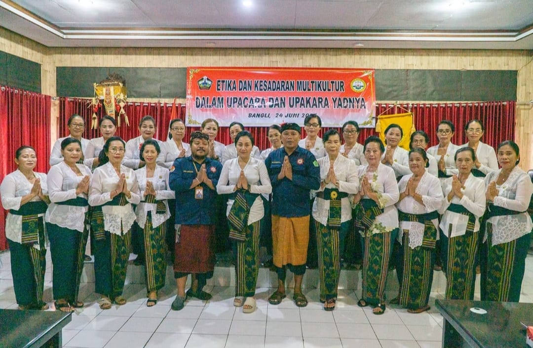 WHDI Bangli Gelar Sosialisasi Etika dan Kesadaran Multikultur dalam Upakara Yadnya