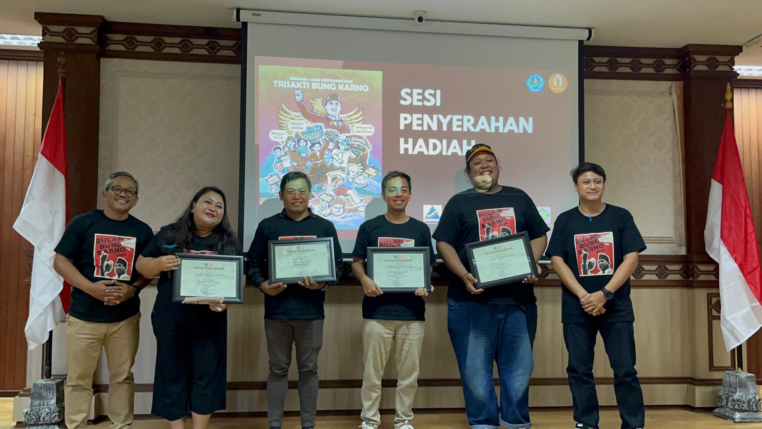 Sarasehan dan Pengumuman Juara Puncaki Gelaran Bulan Bung Karno Kecamatan Denpasar Utara