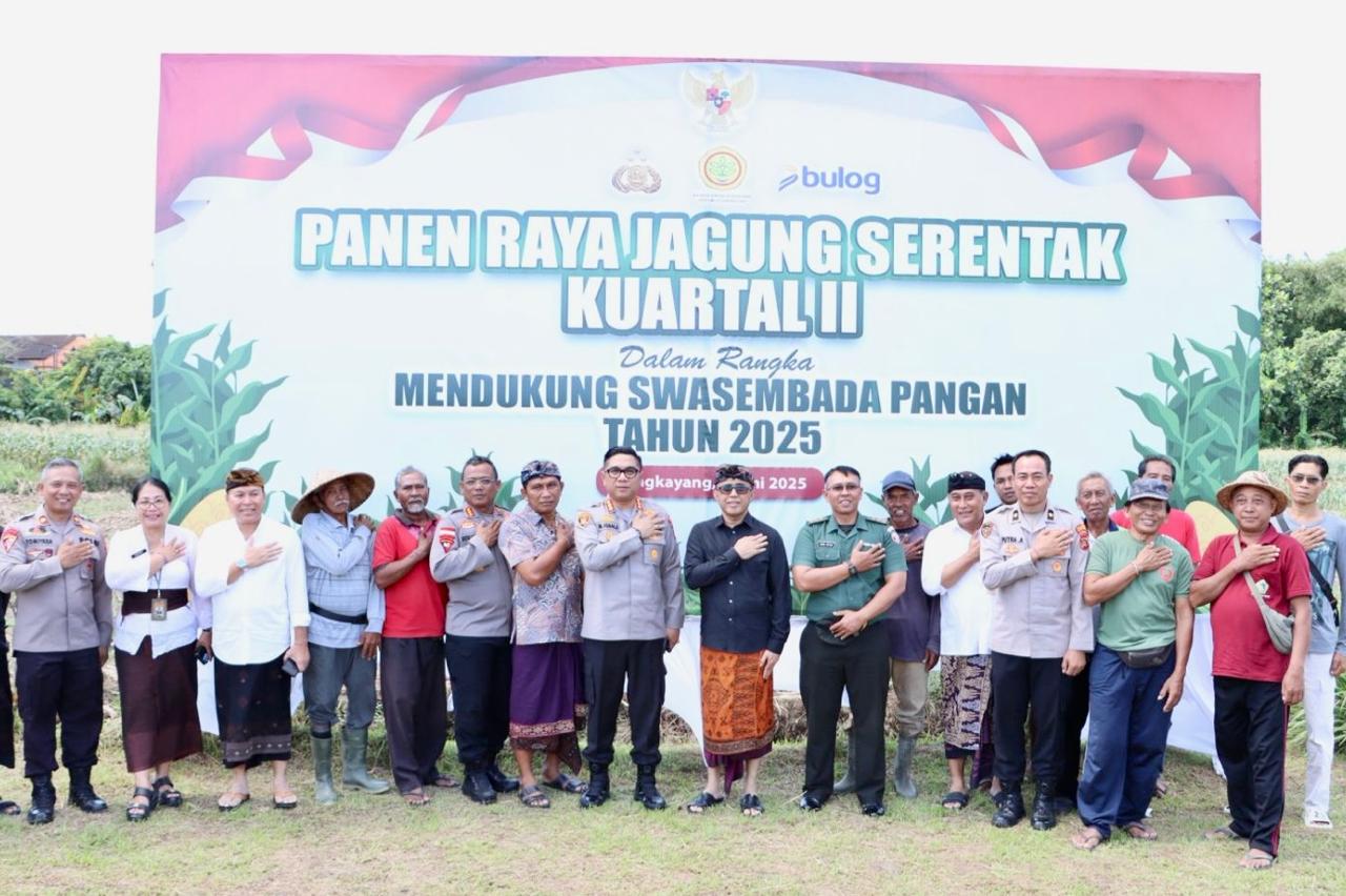 Panen Raya Serentak Kuartal 2, Walikota Jaya Negara Dukung Ketahanan Pangan Nasional
