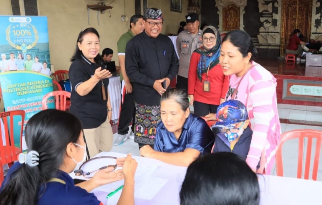 Peringati HKN Ke-61, Pemkot Denpasar Gelar Safari Kesehatan Sasar Desa Padangsambian Kaja