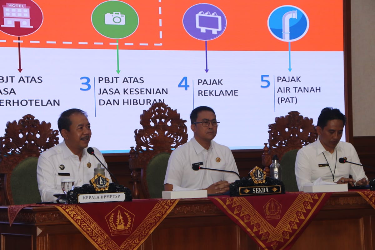 Pemkab Badung Gelar Rapat Evaluasi Pendataan Potensi Pajak di Kabupaten Badung
