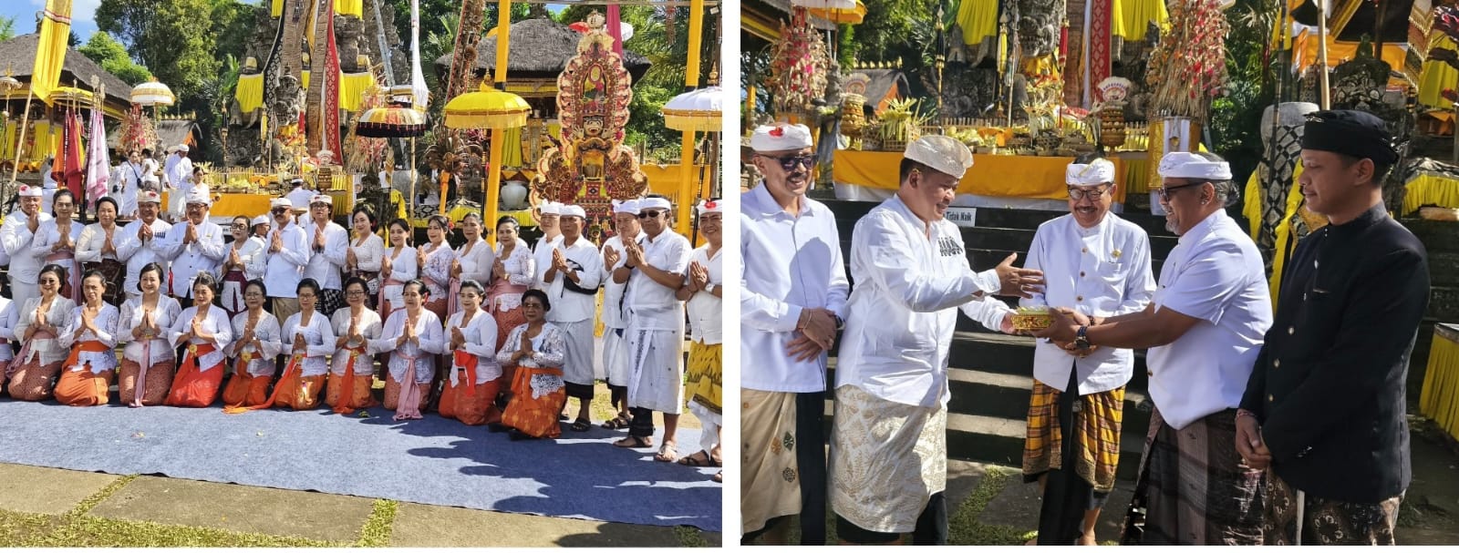 Pemkab Bangli Gelar Bhakti Panganyar di Pura Mandara Giri Semeru Agung
