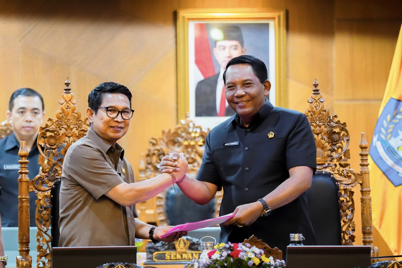 Bupati Badung Hadiri Rapat Paripurna Masa Persidangan Ketiga Penyampaian Pandangan Umum Fraksi-Fraksi
