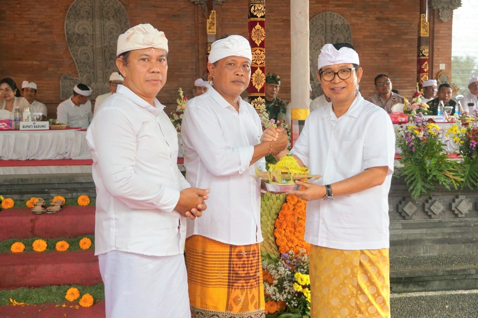 Bupati Badung Hadiri Karya Agung Mamungkah Madya di Pura Dalem Cungkub Banjar Mambal Delodan
