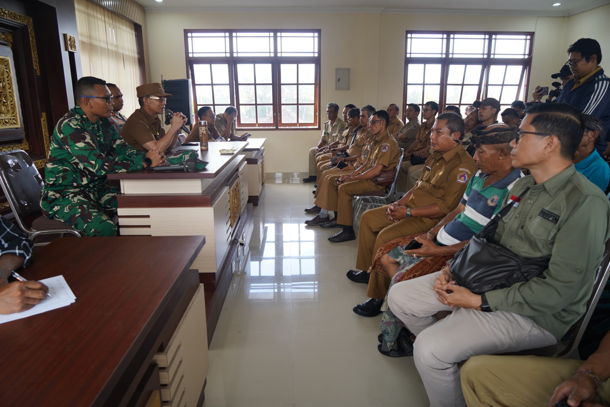 Usulan Inpres Perbaikan Irigasi Dalam Proses, Bupati Satria Minta Warga Subak Tohpati Bersabar