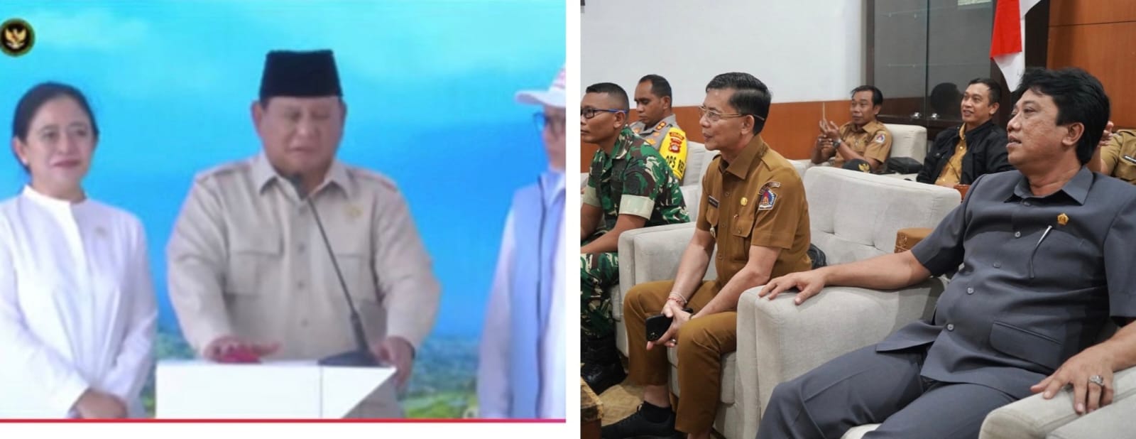 Bupati Satria Hadiri Peluncuran 80 Ribu Koperasi Desa/Kelurahan Merah Putih